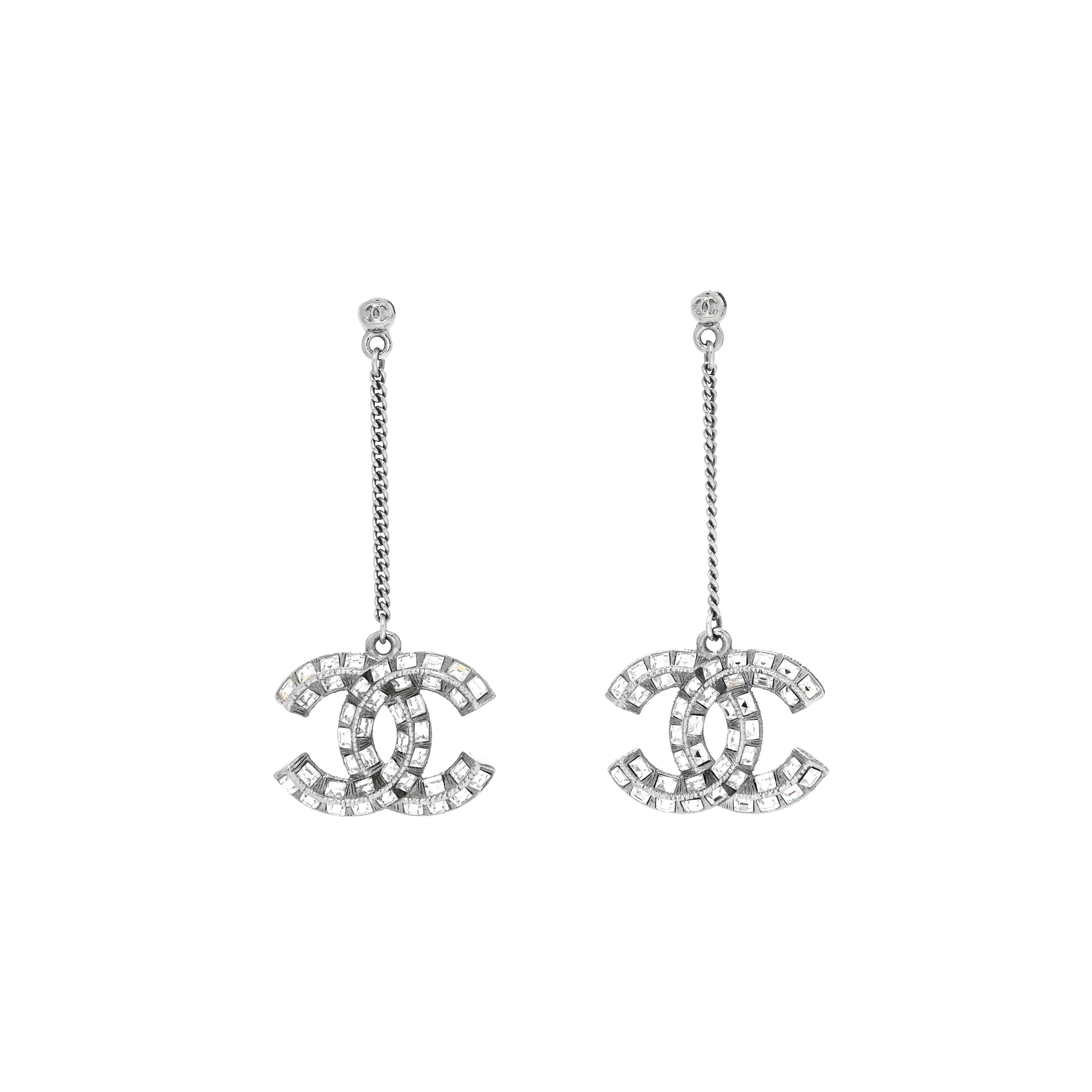 CHANEL DOUBLE C JEWELRY EARRINGS